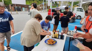 ﾊﾞｽ試食ﾃｰﾌﾞﾙ3