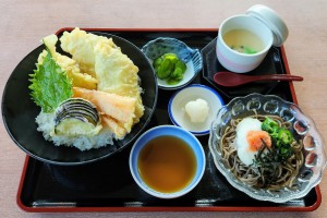 25うな天丼柚子そばｾｯﾄ1